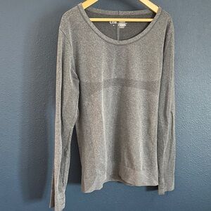 ZYIA Charcoal Long Sleeve Women's Top
